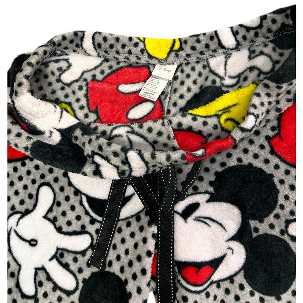 Disney Mickey Mouse Pajama Pants Sz XL 16-18 Soft Straight Leg Drawstring Waist - Picture 3 of 6